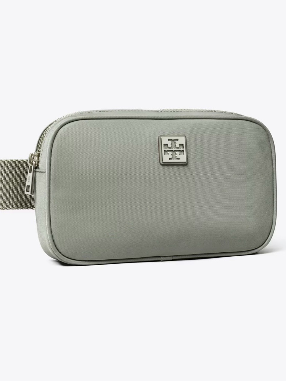 Tory Burch Sage Leather Belt Bag with Silver Logo - Picture 2 of 8